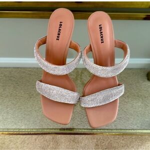 Lola Cruz sparkly sandal